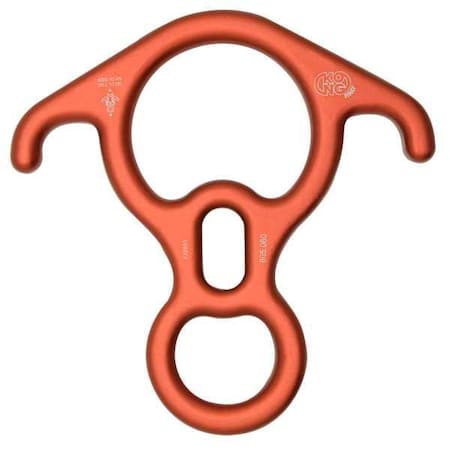 Kong Usa Descender, Big 8, Aluminum, Red 80506R400KK